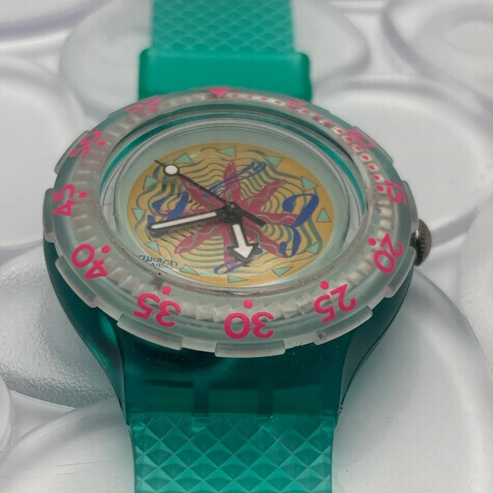 Swatch Watch - SDN108 -  Sea Floor